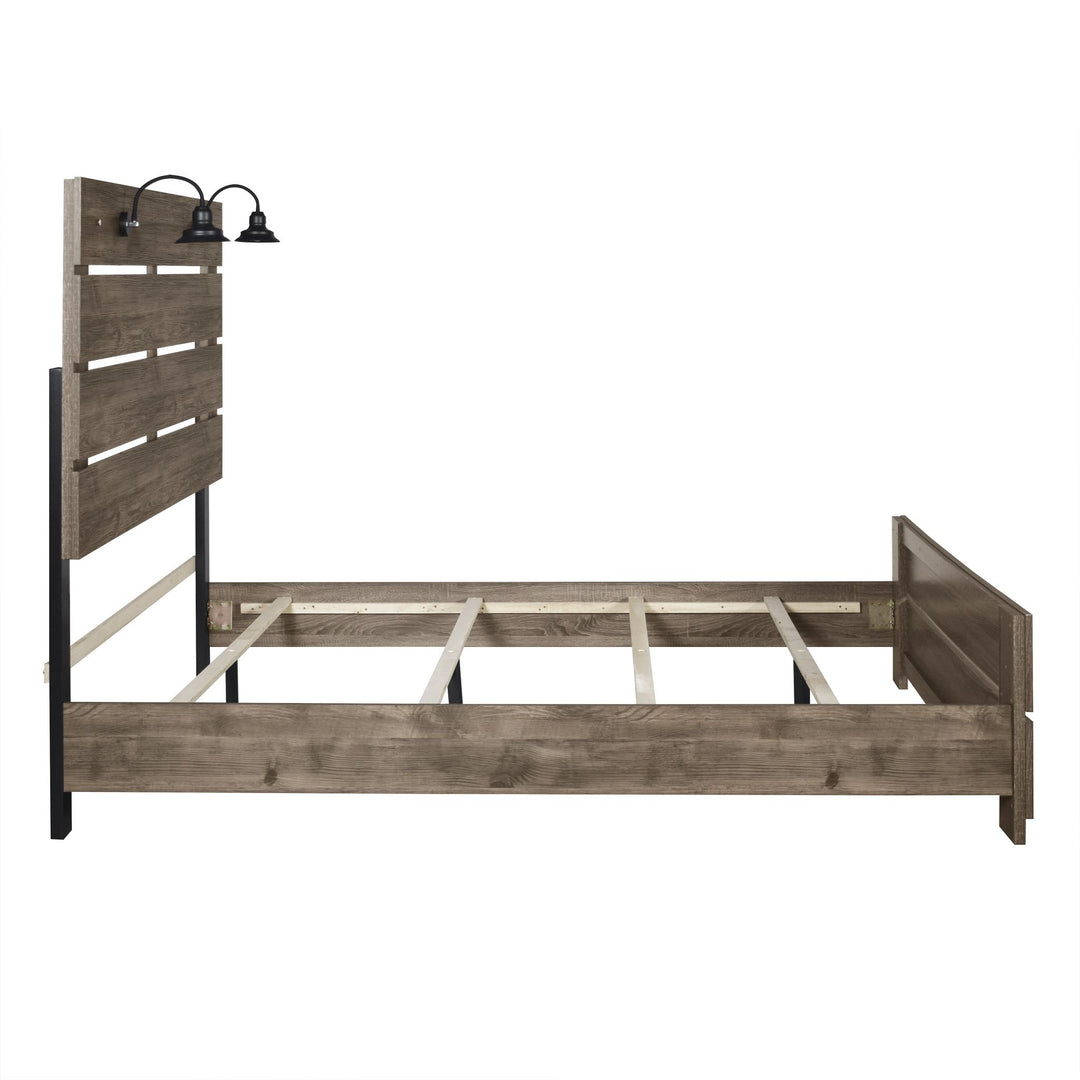 Misty Lodge 6/6-5/0 Ek/q Side Rails-Greige