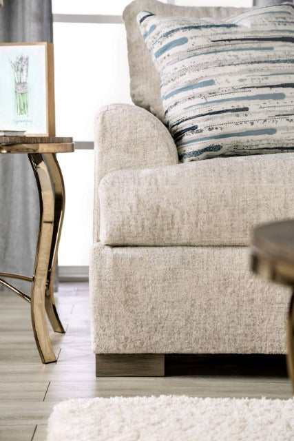 Leytonstone Loveseat, Cream - view 6