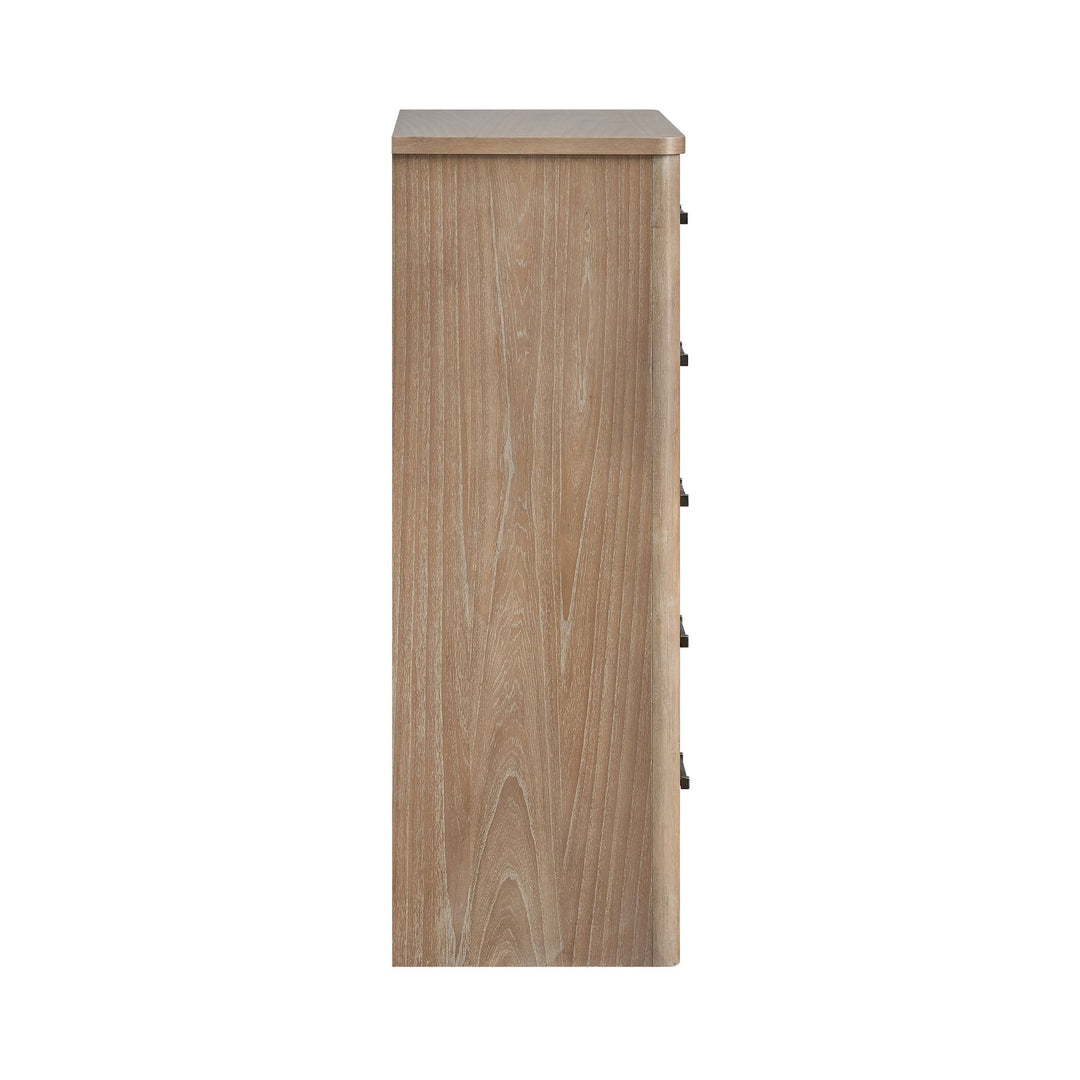 Anika 5 Drawer Chest-Natural
