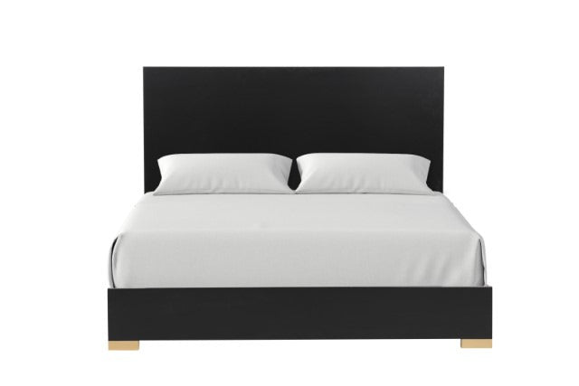 Goldsberg 5 Pc Queen Bedroom Set, Black/Gold - view 2