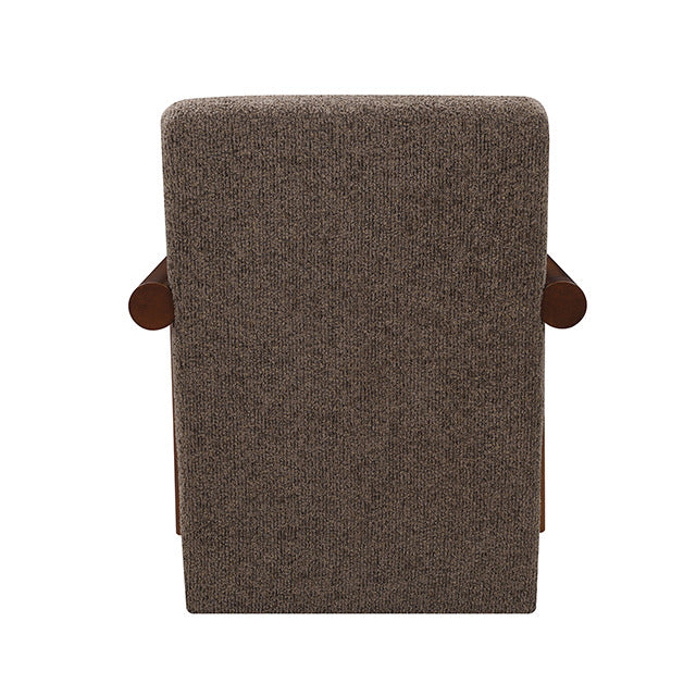 Esher Accent Chair, Deep Brown - view 4