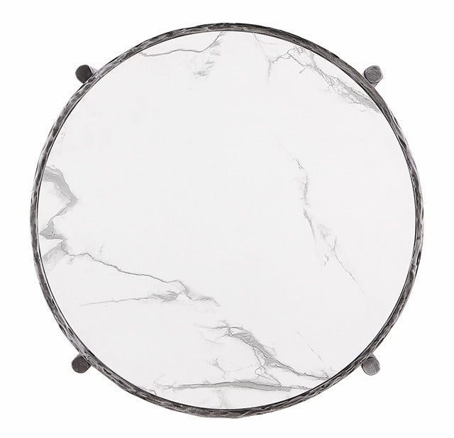 Kerna End Table, Gunmetal - view 2