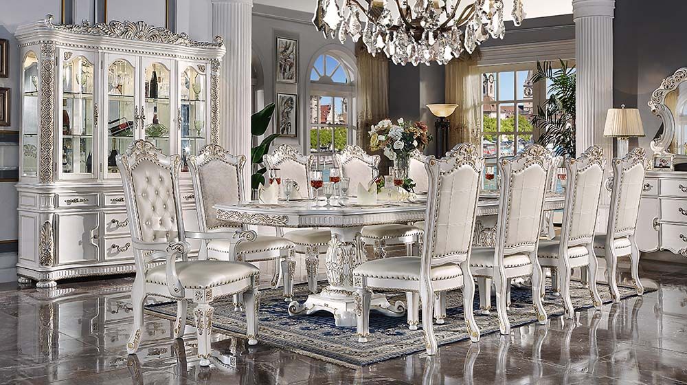 Vendome Dining Table W/Pedestal Base – view 5