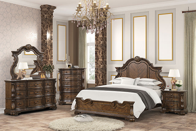 Leovanni Bed, Dark Brown - view 6