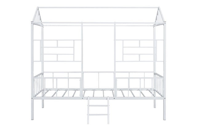 Rhonda Twin Loft Bed, White - view 4