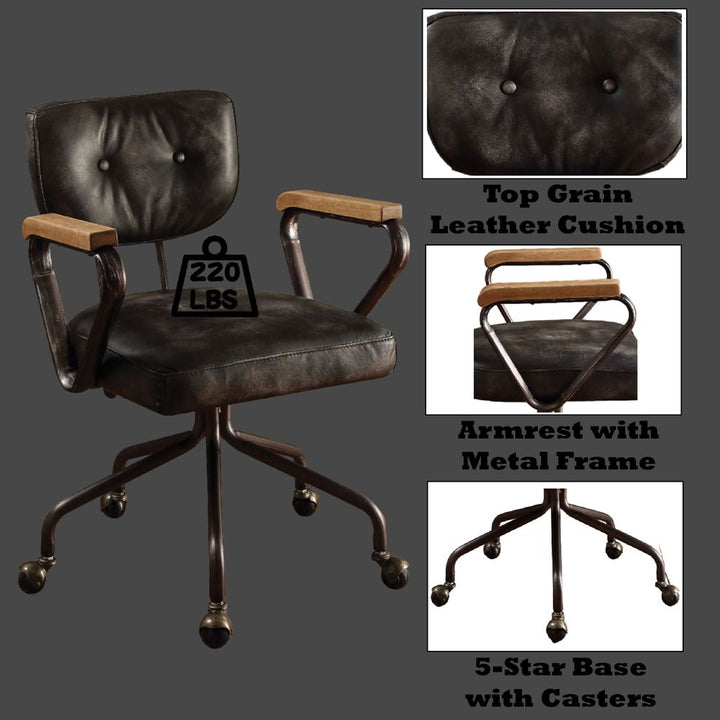 Hallie Office Chair – features callout