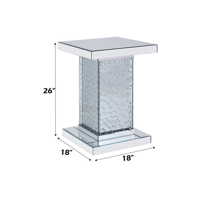 Nysa End Table – dimensions diagram