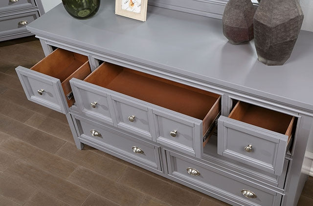 Castlile Dresser, Gray - view 3