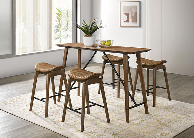 Klamath 5 Pc Counter Ht Table Set - view 4