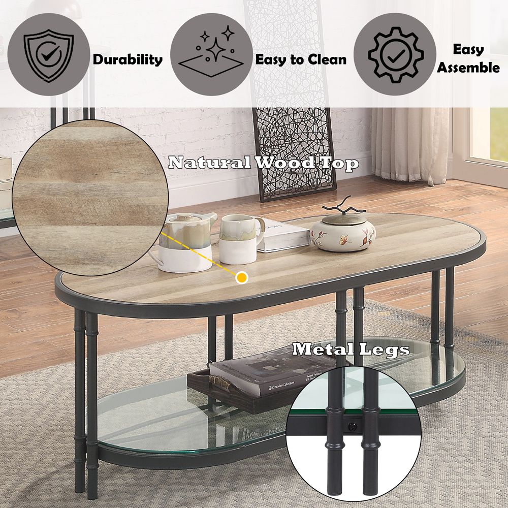 Brantley Coffee Table – features callout
