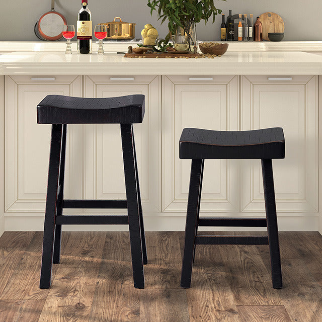 Biasca 29" Stool, Black - view 2