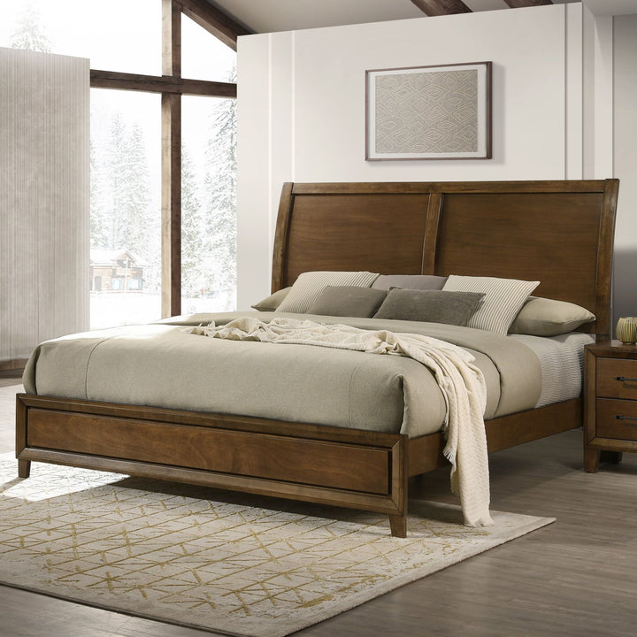 Ballard 6/6-5/0 Ek/q Panel Side Rails-Walnut