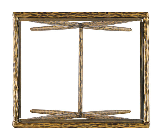 Vilna Side Table, Matte Gold - view 2
