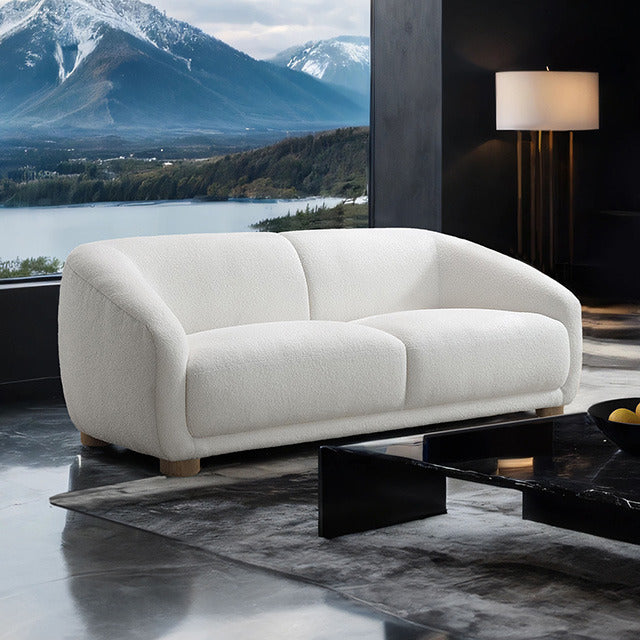 Kolvere Loveseat, White - view 2