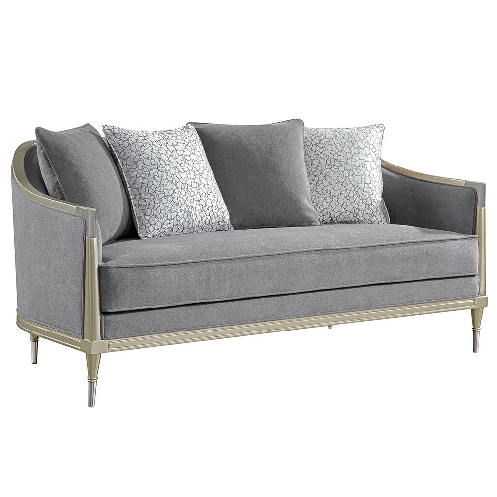 Fernando Loveseat with 4 Pillows