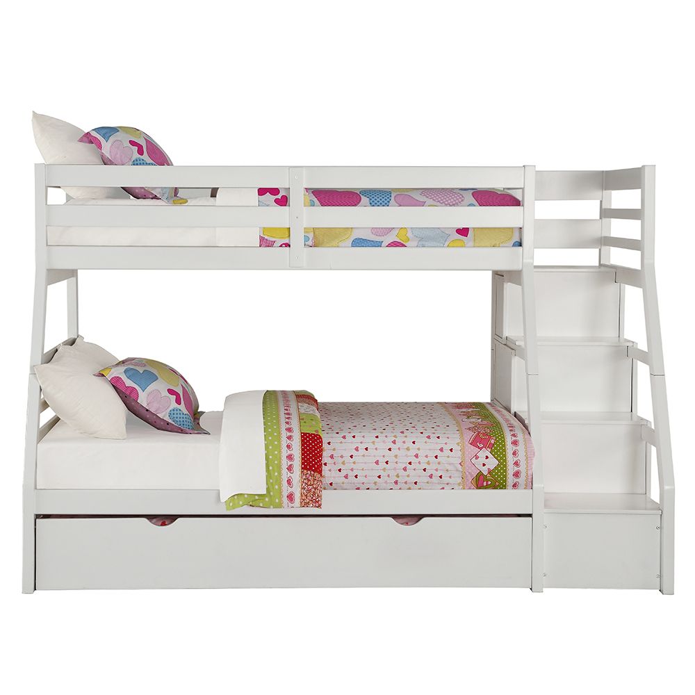Jason Twin/Full Bunk Bed with Trundle & Storage