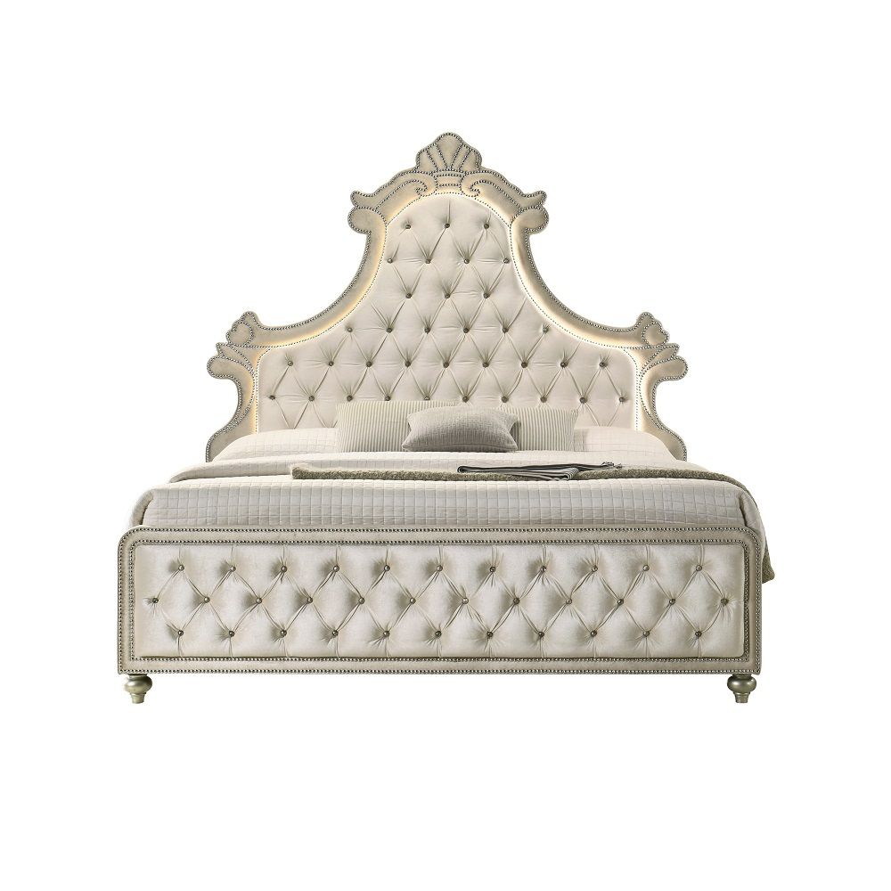 Lucienne Queen Bed W/LED – view 3