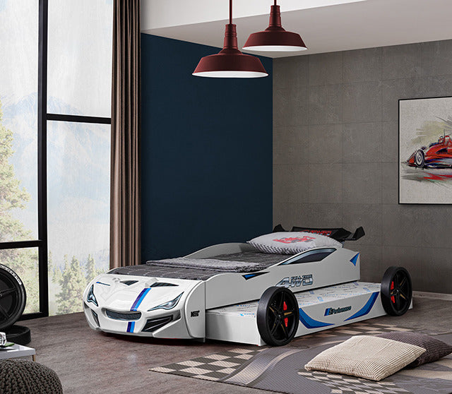 Tracklite Car Bed, White - view 7