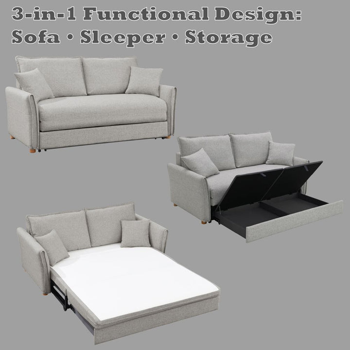 Oran Sofa w/Sleeper – features callout