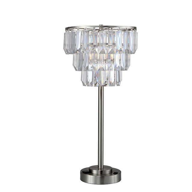 Meg Table Lamp, Clear