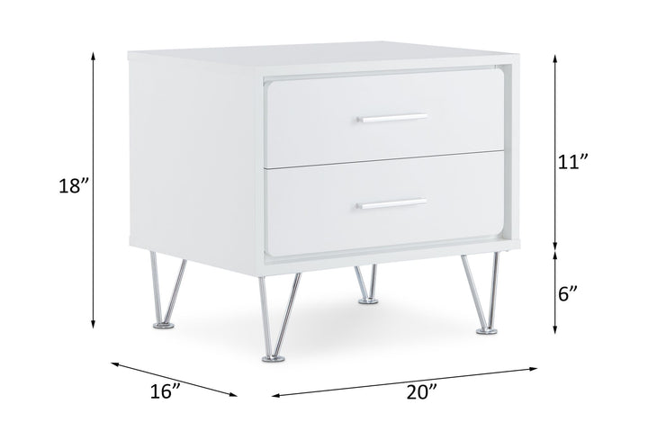 Deoss Accent Table – line drawing