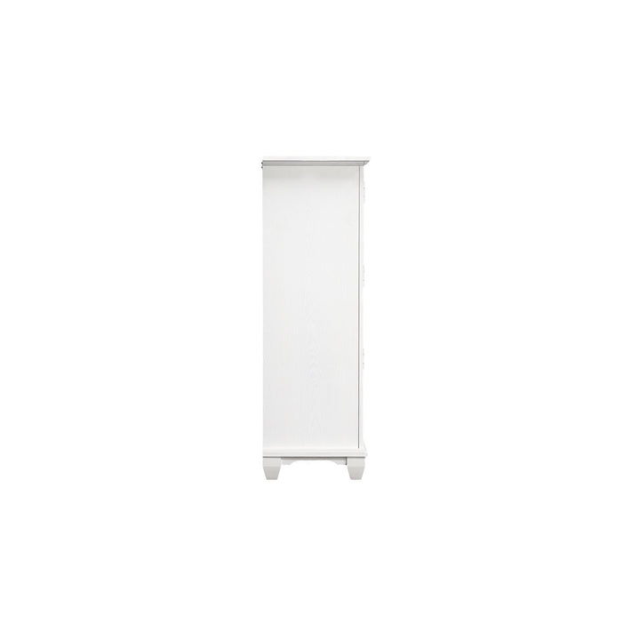 Jamestown Door Chest- White