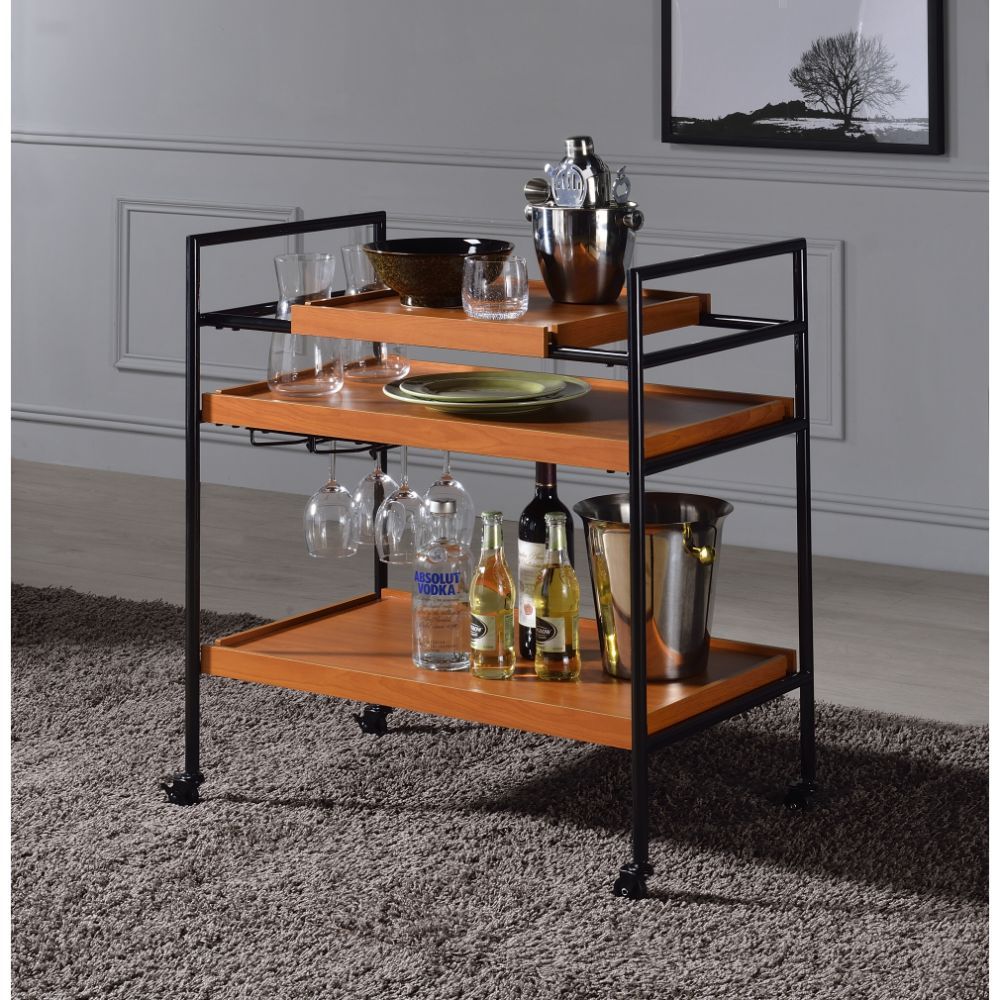 Oaken Serving Cart – view 3