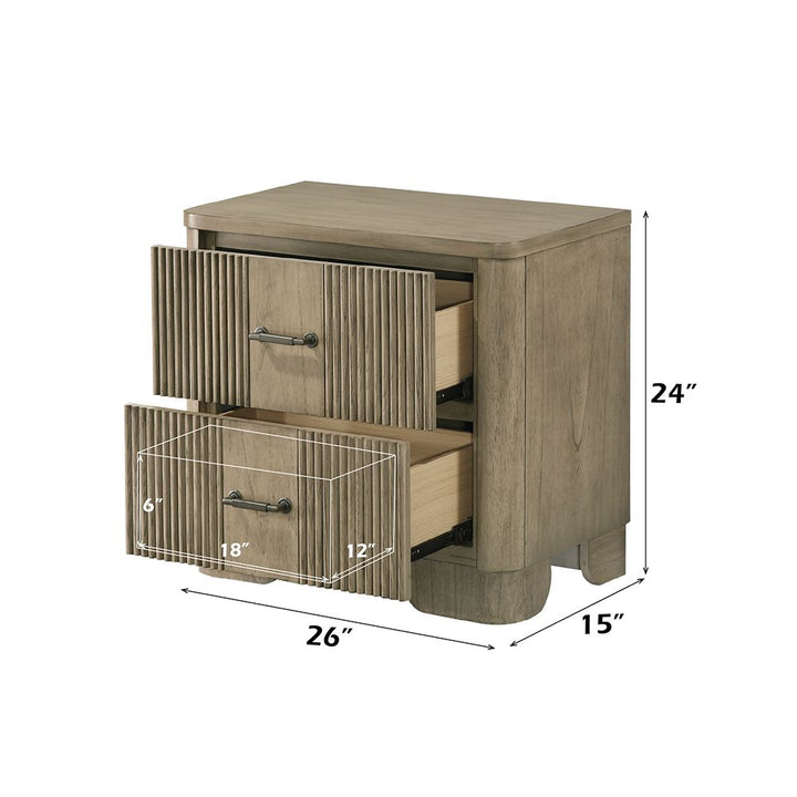 Lakkari Nightstand