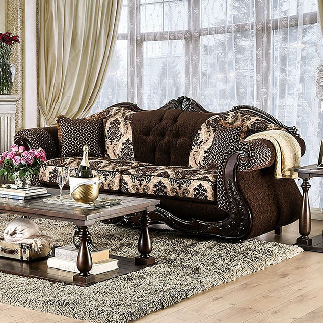Ronja Sofa, Dark Brown