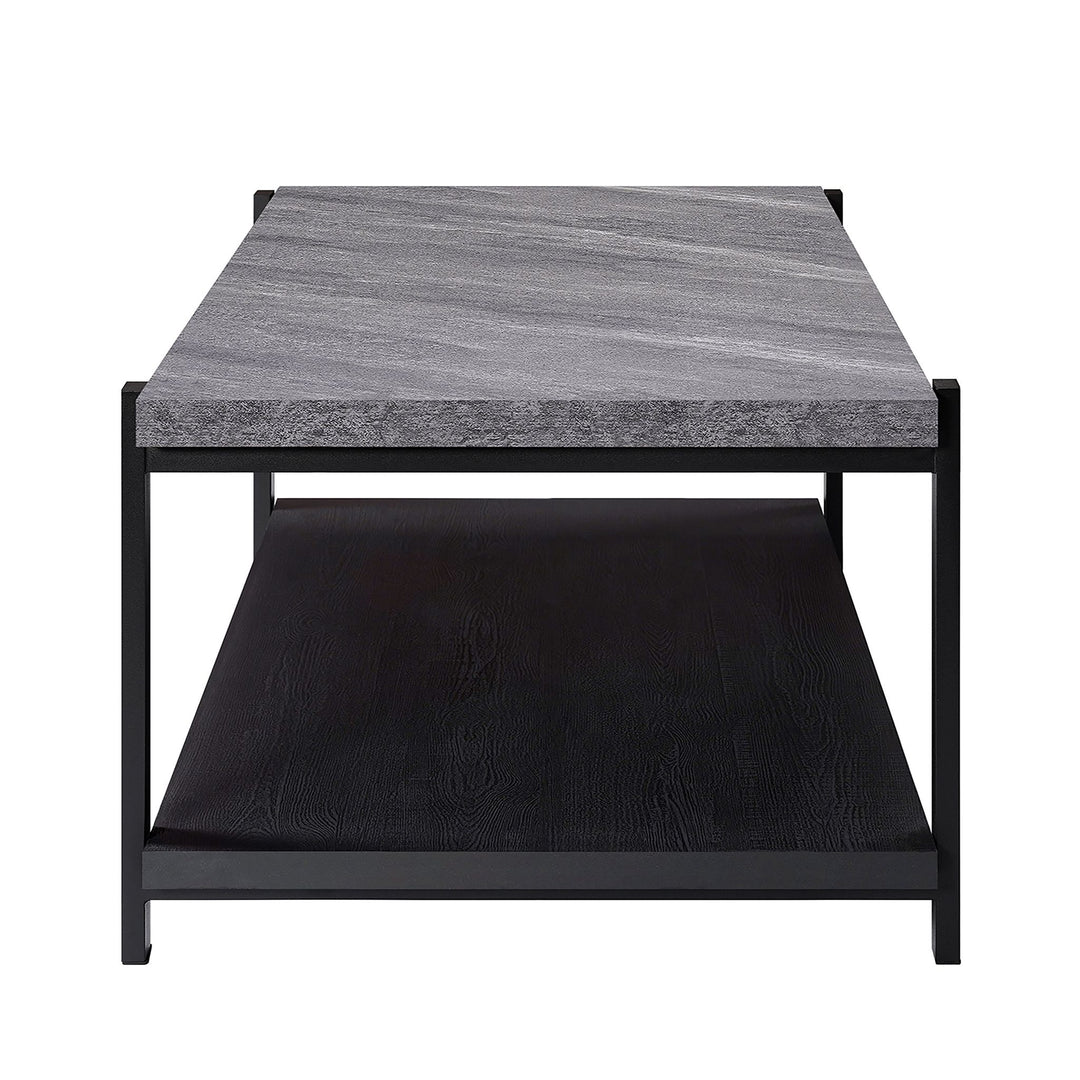 Linea  3 Pc Occasional Set- 1 Coffee & 2 End Tables-Dk Gray F