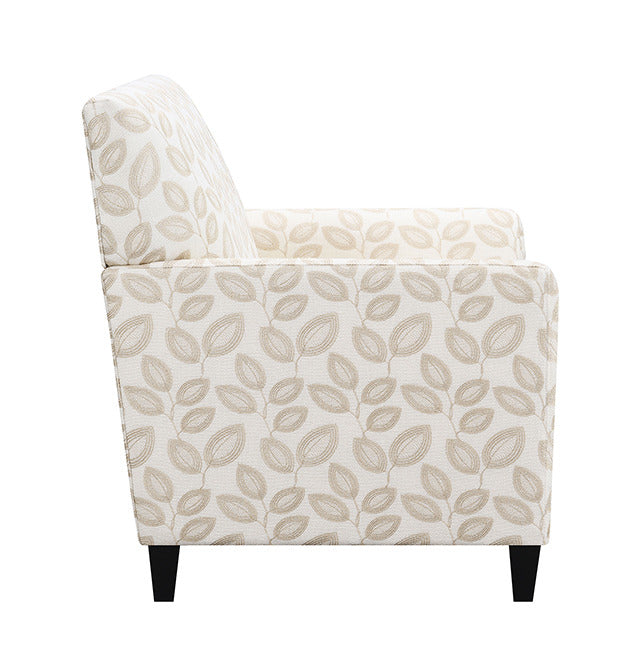 Ivey Acent Chair, Botanical Beige - view 3