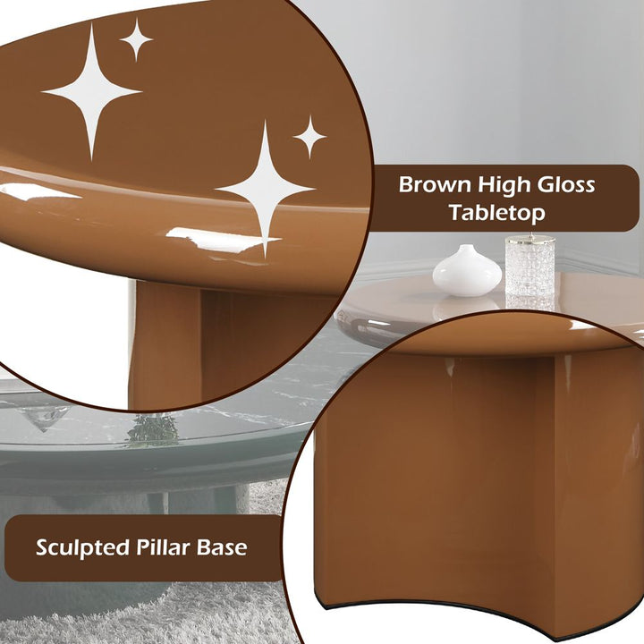 Ronald End Table – features callout