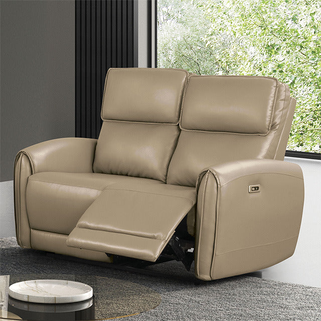 Schlieren Power Loveseat, Beige