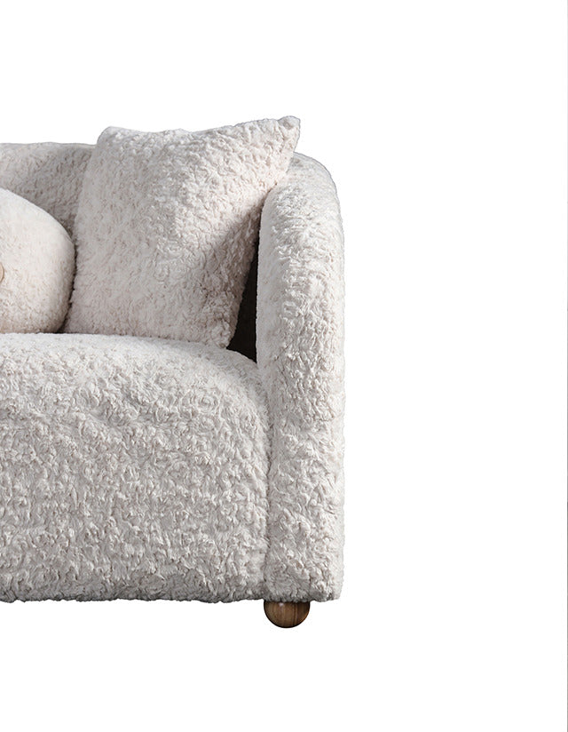 Orevis Sofa + Loveseat, White - view 4