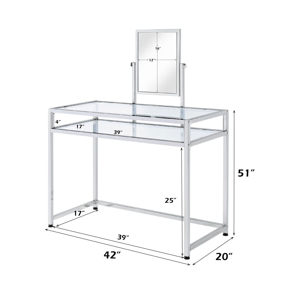 Coleen Vanity Set – dimensions diagram