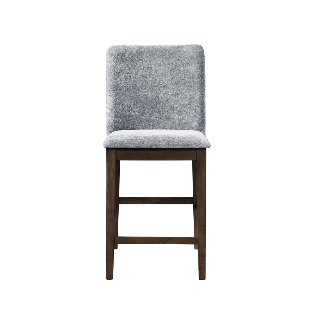 Kody Upholstered Counter Chair (2 Per Carton)-Stone Gray