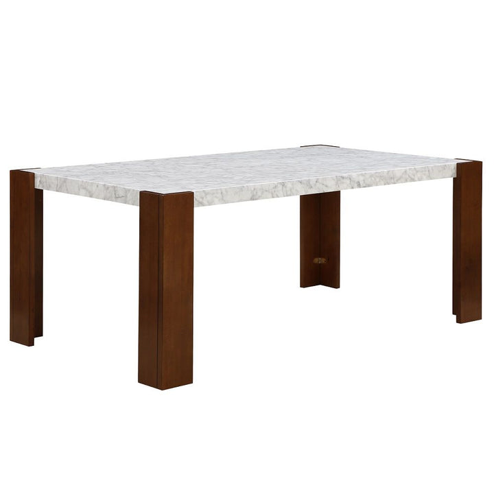 Hettie Dining Table W/Engineeed Stone Top – view 2