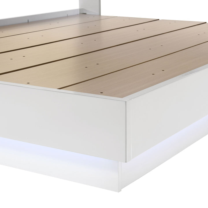 Paradox 5/0 Q Platform Bed Rails &amp; Slats-White