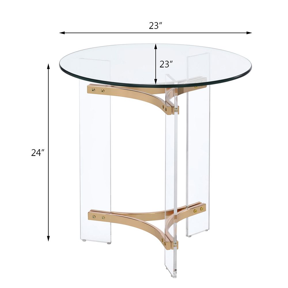 Sosi End Table – line drawing