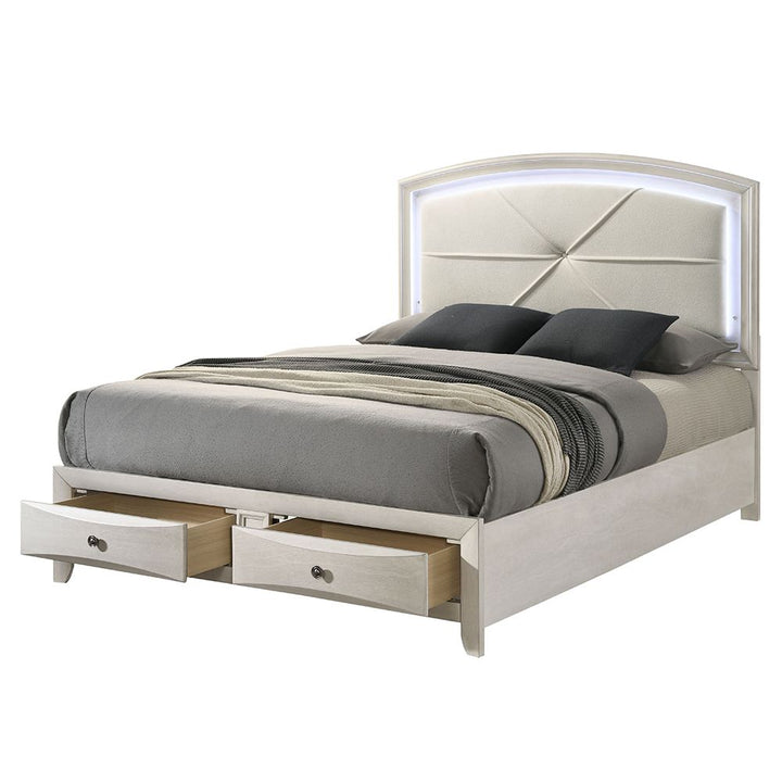 Ramondi EK Bed w/Storage &amp; LED – view 6