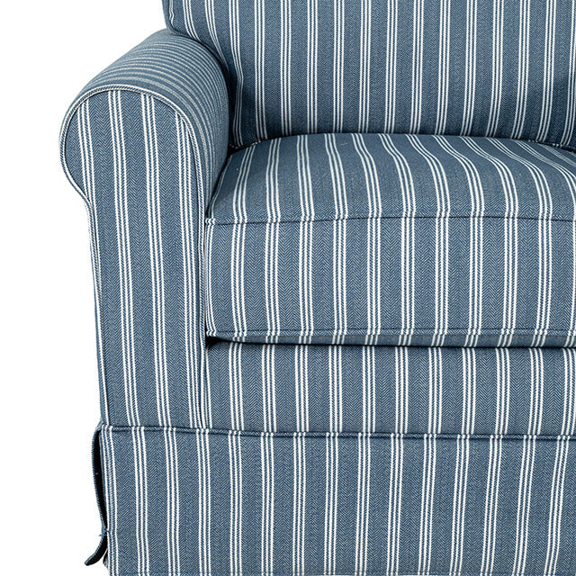 Peggy Accent Chair, Blue - view 5
