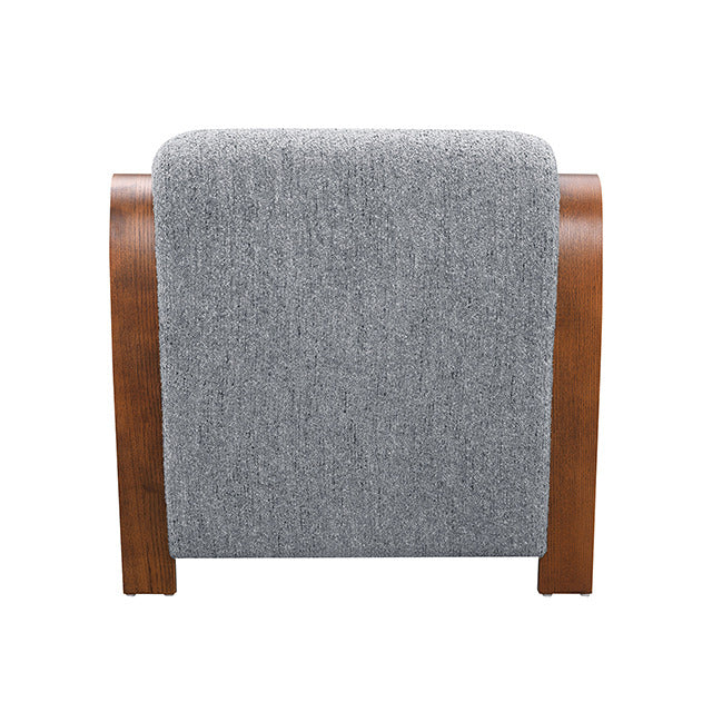 Niari Accent Chair, Sky Gray - view 5
