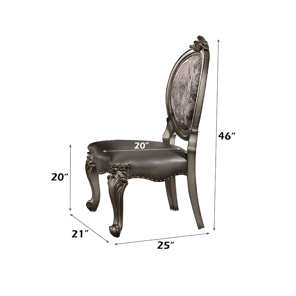 Versailles Side Chair (Set-2) – view 2