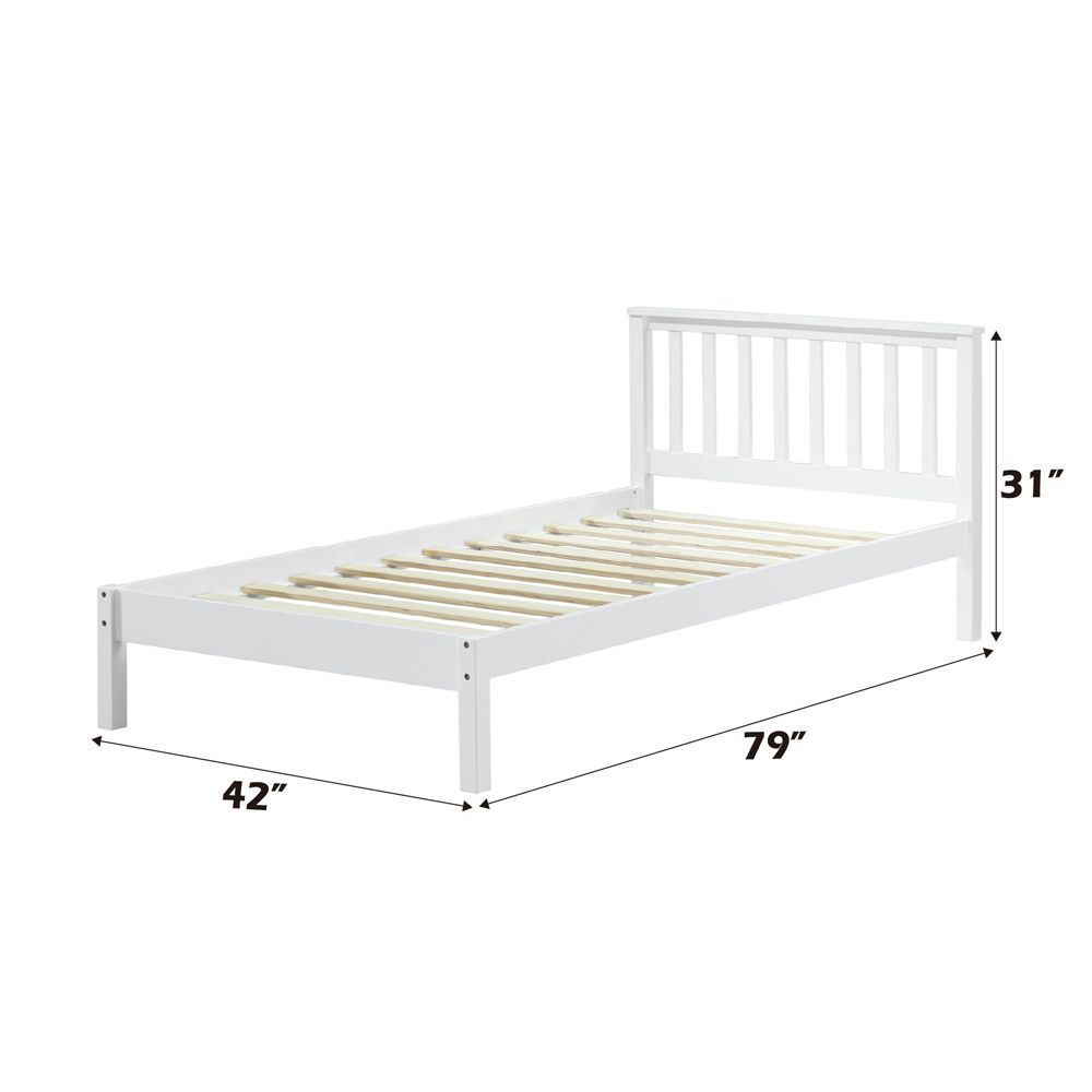 Freya Twin Bed – dimensions diagram
