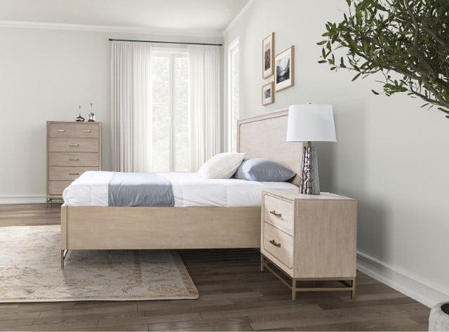Sandnes Bed, Light Oak - view 3
