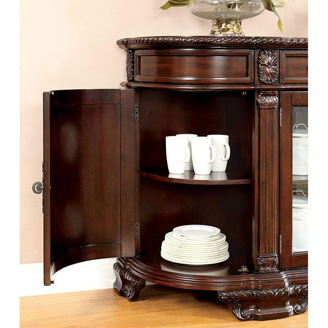 Bellagio 7 Pc Dining Table Set, Brown Cherry - view 7