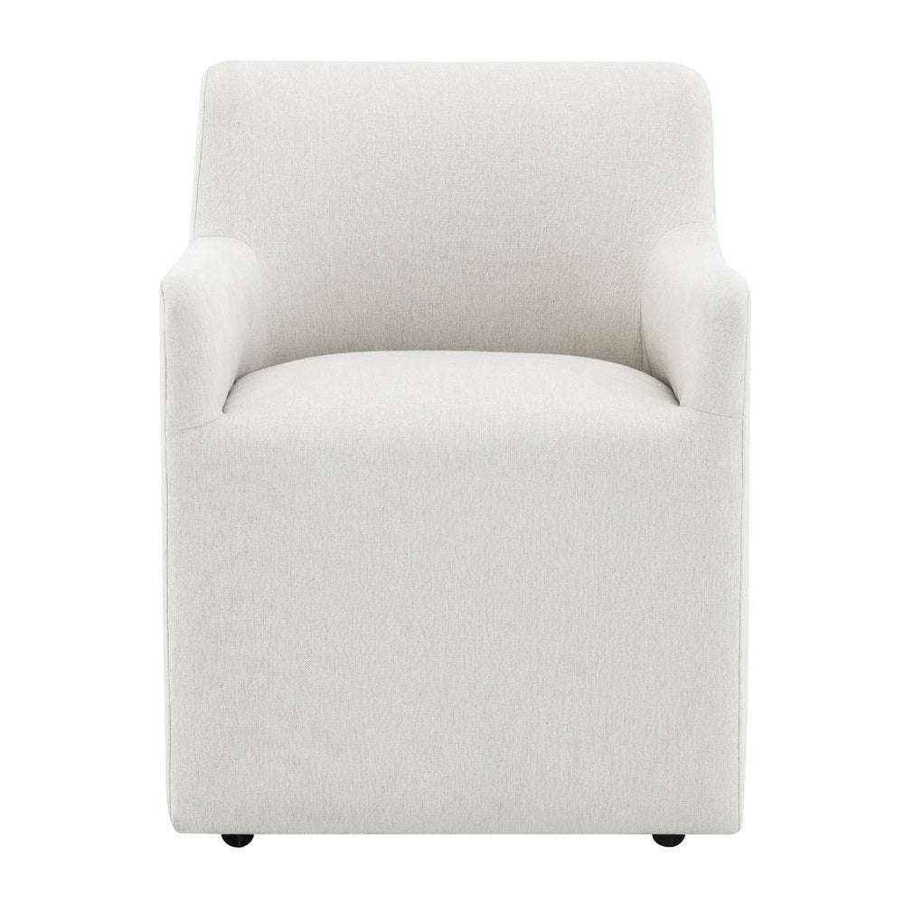 Cafell Arm Chair with Swivel Casters