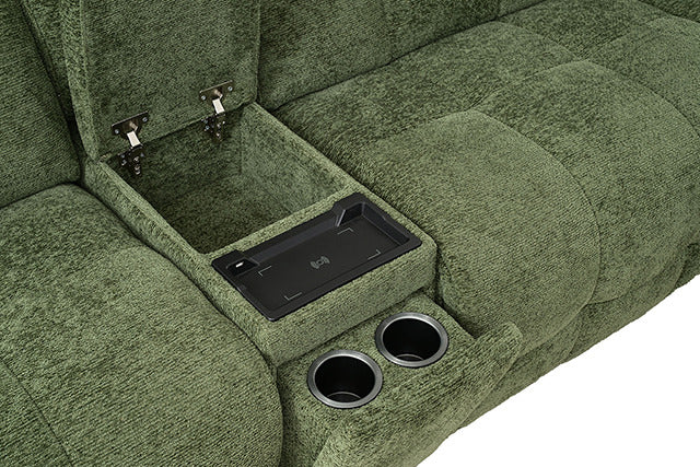 Southwold Power Sectional, Jade Green - view 3