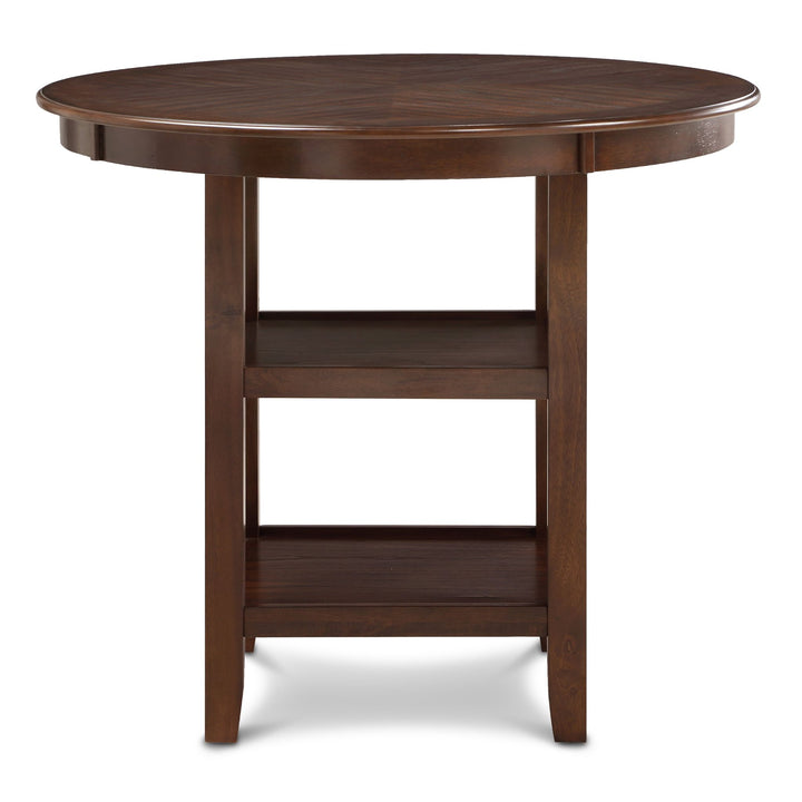 Amy 5 Pc 42" Round Counter Dining Set-Cherry