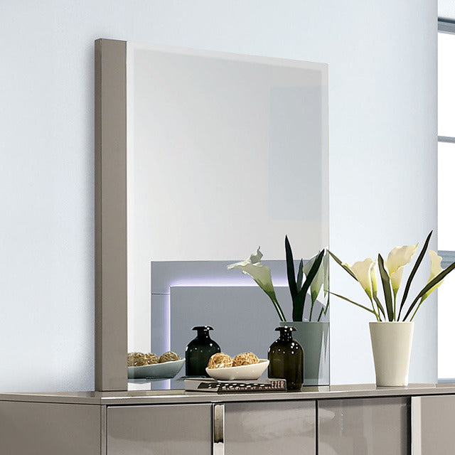 Sinistra Mirror, Light Taupe